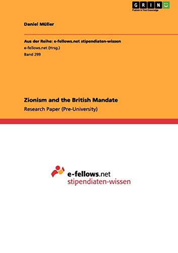 Zionism and the British Mandate