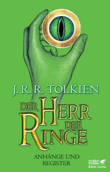 Der Herr der Ringe - Anhänge und Register Neuausgabe 2012: Neuüberarbeitung der Übersetzung von Wolfgang Krege, überarbeitet und aktualisiert von Tolkien, John R | Buch | Zustand gut