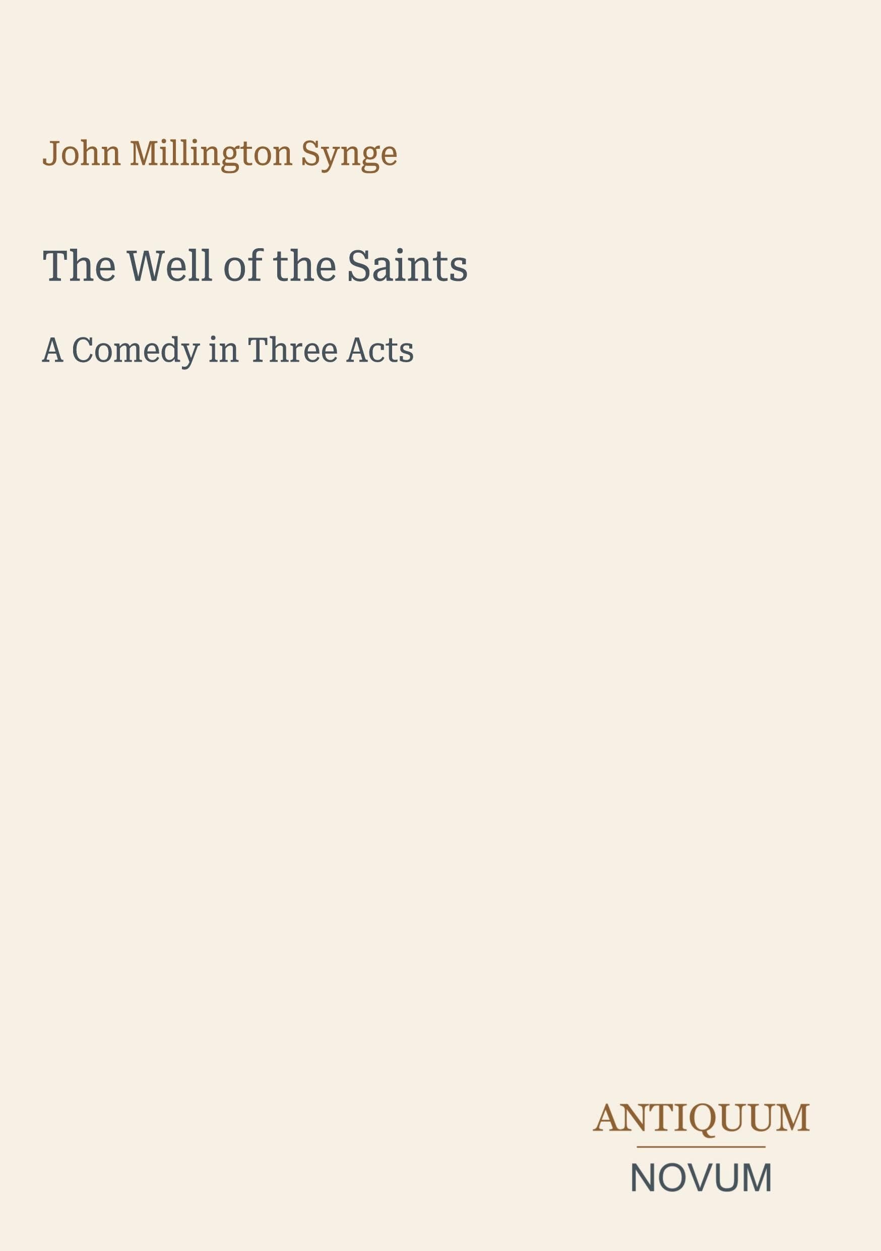 The Well of the Saints