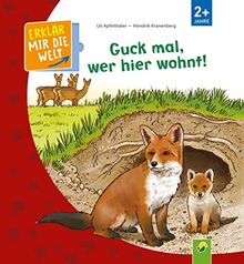 Guck mal, wer hier wohnt!: Erklär mir die Welt! Klappenbuch für Kinder ab 2 Jahren