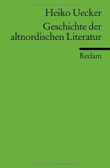 Geschichte der altnordischen Literatur