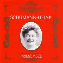 Schumann-Heink/Prima Voce