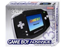 Game Boy Advance Konsole Black