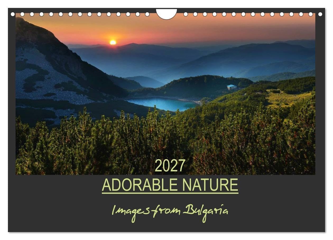 Adorable Nature - Images from Bulgaria / UK-Version (Wall Calendar 2027 DIN A4 landscape), CALVENDO 12 Month Wall Calendar