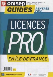 Licences pro en Ile-de-France