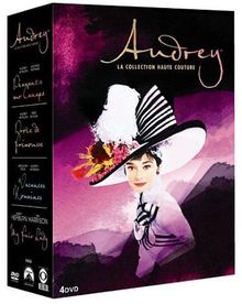 Coffret audrey hepburn : diamants sur canapé ; drôle de frimousse ; vacances romaines ; my fair lady [FR Import]