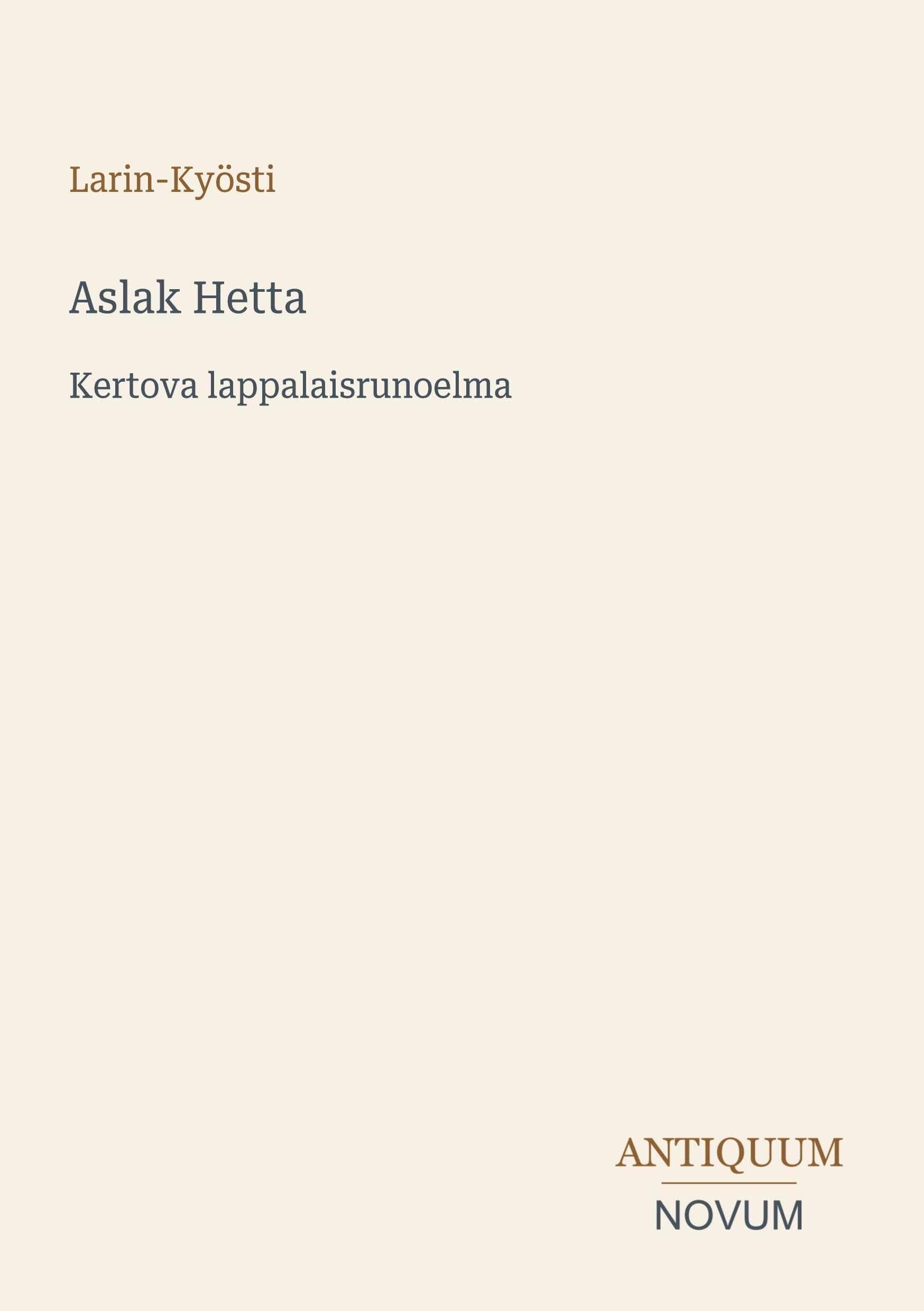 Aslak Hetta