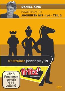 Daniel King: Powerplay 19 - Angreifen mit 1.e4 - Teil 2