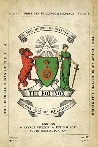 Aleister Crowley The Equinox, Keep Silence Edition, Vol. 1, No. 10