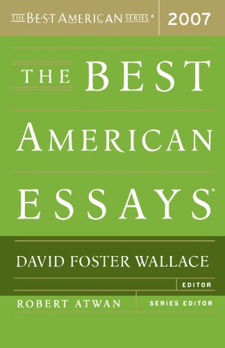 The Best American Essays 2007