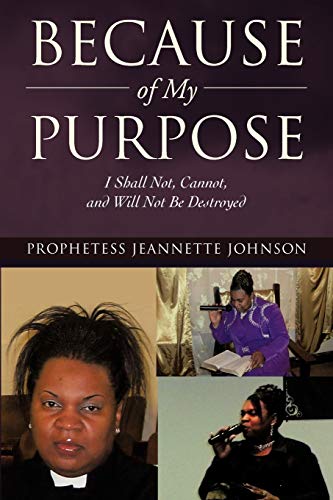 Because of My Purpose: I Shall Not, Cannot, and Will Not be Destroyed