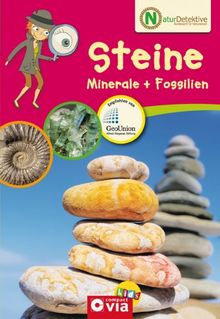 Naturdetektive: Steine, Minerale und Fossilien. Wissen und Beschäftigung für kleine Naturforscher ab 6 Jahren