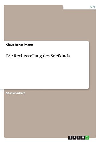 Die Rechtsstellung des Stiefkinds