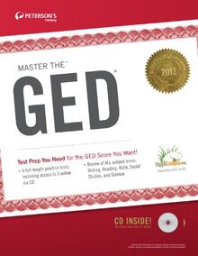 Master the GED 2013 (w/CD) (Master the Ged (Book & CD-Rom))