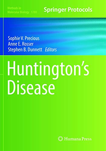 Huntington’s Disease (Methods in Molecular Biology, 1780, Band 1780)