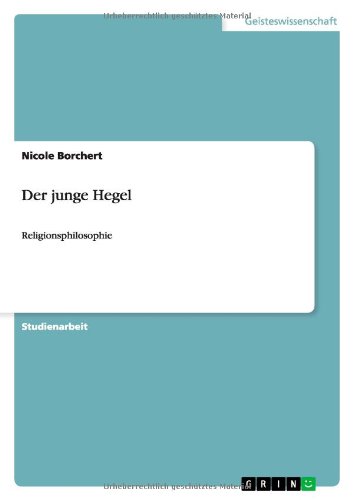 Der junge Hegel: Religionsphilosophie