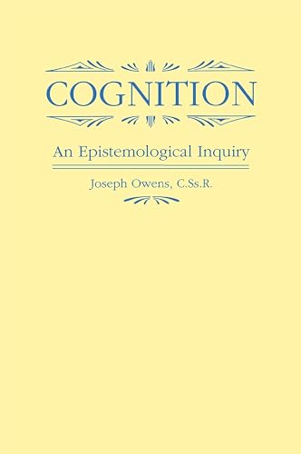 Cognition: An Epistemological Inquiry