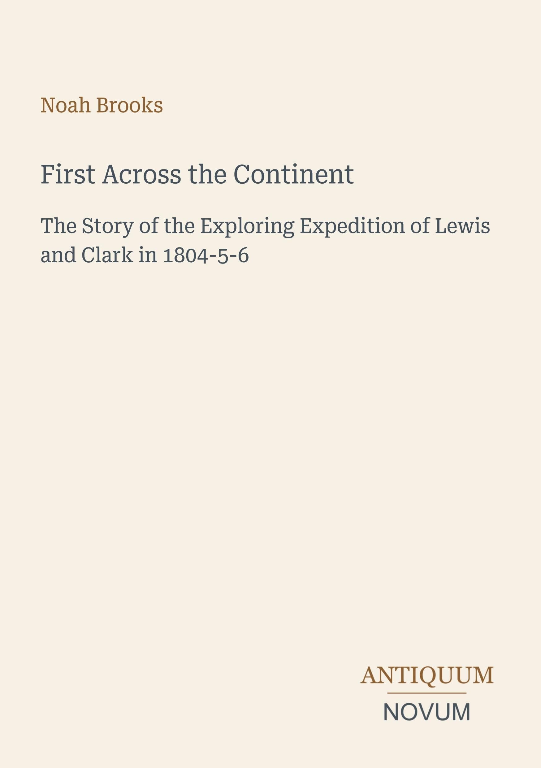 First Across the Continent
