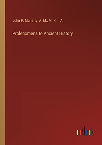 Prolegomena to Ancient History
