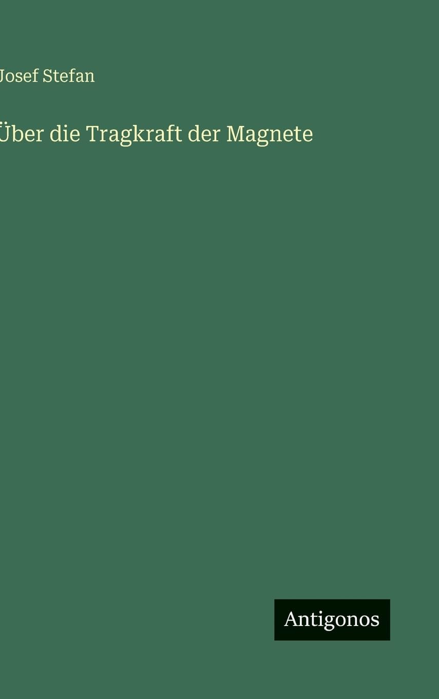 Über die Tragkraft der Magnete