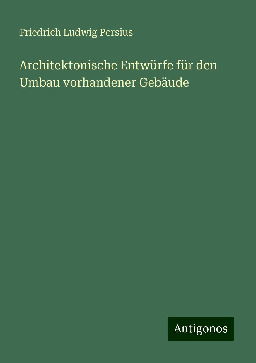 Architektonische Entwürfe für den Umbau vorhandener Gebäude