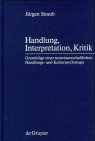 Handlung, Interpretation, Kritik: Grundzüge einer textwissenschaftlichen Handlungs- und Kulturpsychologie