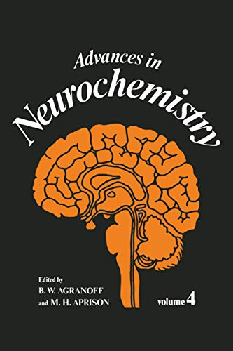 Advances in Neurochemistry (Advances in Neurochemistry, 4, Band 4)