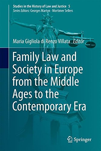 Family Law and Society in Europe from the Middle Ages to the Contemporary Era (Studies in the History of Law and Justice)
