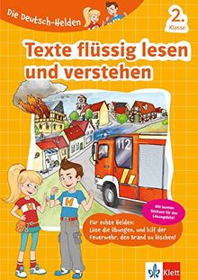 Klett Die Deutsch-Helden Lesen und Schreiben 2. Klasse (mit Stickern)