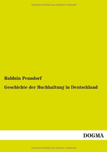 Geschichte der Buchhaltung in Deutschland