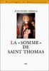 La Somme de théologie de saint Thomas d'Aquin