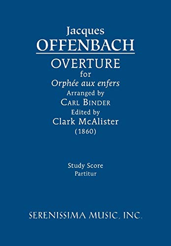 Overture for 'Orphée aux enfers': Study score