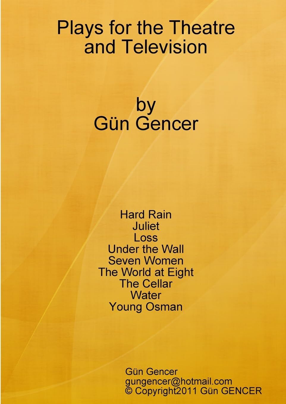 A COLLECTION OF PLAYS