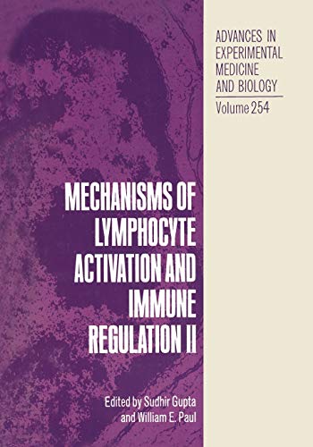 Mechanisms of Lymphocyte Activation and Immune Regulation Ii