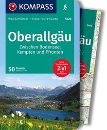 KOMPASS Wanderführer Oberallgäu, 50 Touren: mit Extra-Tourenkarte, GPX-Daten zum Download