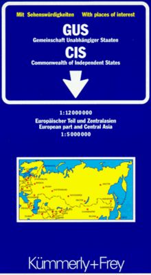 Kümmerly & Frey Karten, Gemeinschaft Unabhängiger Staaten (GUS) (International Road Map)