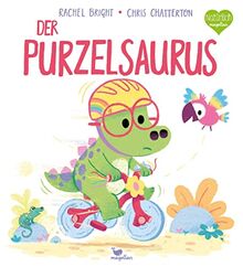 Der Purzelsaurus: Ein Bilderbuch für Kinder ab 3 Jahren über Mut und Durchhaltevermögen (Kleine Saurier)