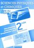LIVRE PROF SC PHYSIQUES ET CHIMIQUES 2DE PRO INDUSTRIELS-RESERVE AUX ENSEIGNANTS: Livre du professeur