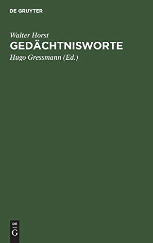 Gedächtnisworte