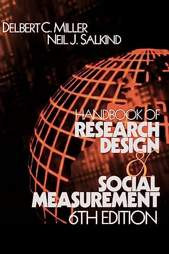 Handbook of Research Design and Social Measurement
