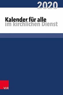 Kalender für alle im kirchlichen Dienst: 2020 (Pfarrerkalender/Pfarrerinnenkalender)