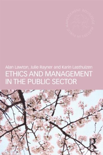 Alan Lawton Ethics And Management In The Public Sector (Routledge Masters In Public Management)