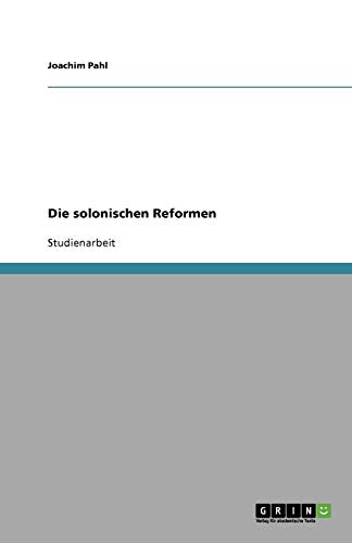 Die solonischen Reformen