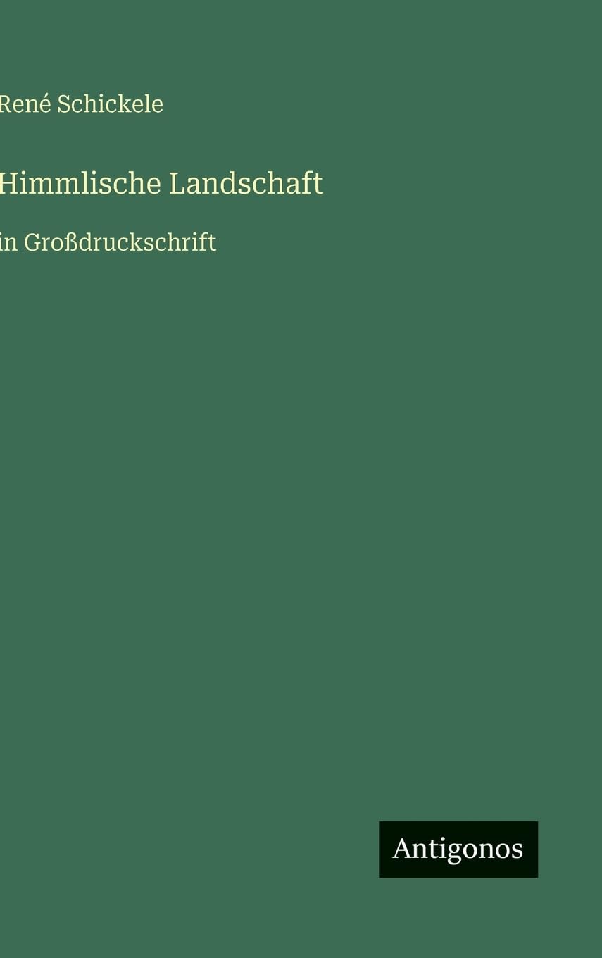 Himmlische Landschaft: in Großdruckschrift