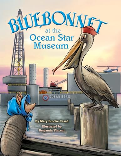 Bluebonnet at the Ocean Star Museum (Bluebonnet the Armadillo)