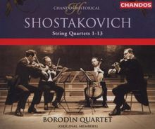 Streichquartette 1-13 von Borodin Quartet | CD | Zustand sehr gut