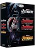 Coffret avengers 1 à 3 : avengers ; l'ère d'ultron ; infinity war [Blu-ray] 