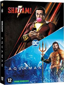 Coffret nouveaux héros 2 films : aquaman ; shazam ! [FR Import]