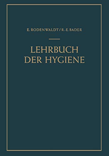 Lehrbuch der Hygiene
