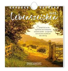 Postkartenkalender 2023 "Lebenszeichen": Postkartenkalender